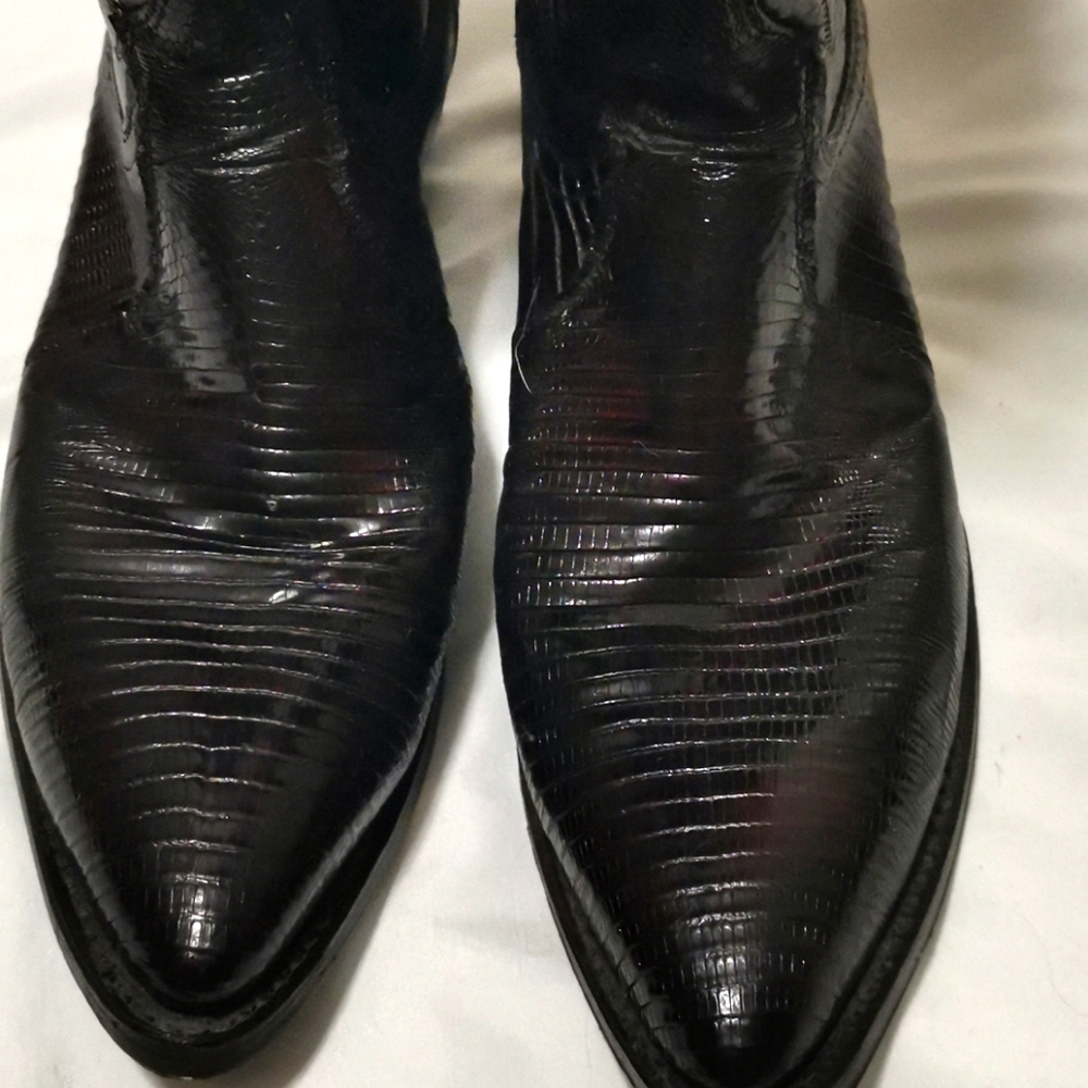 Dan Post lizard skin cowboy boots 8.5M